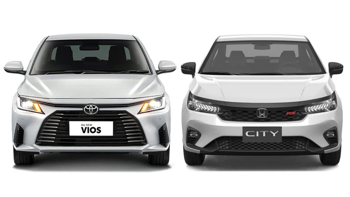 Compact Showdown – 2024 Toyota Vios vs Honda City